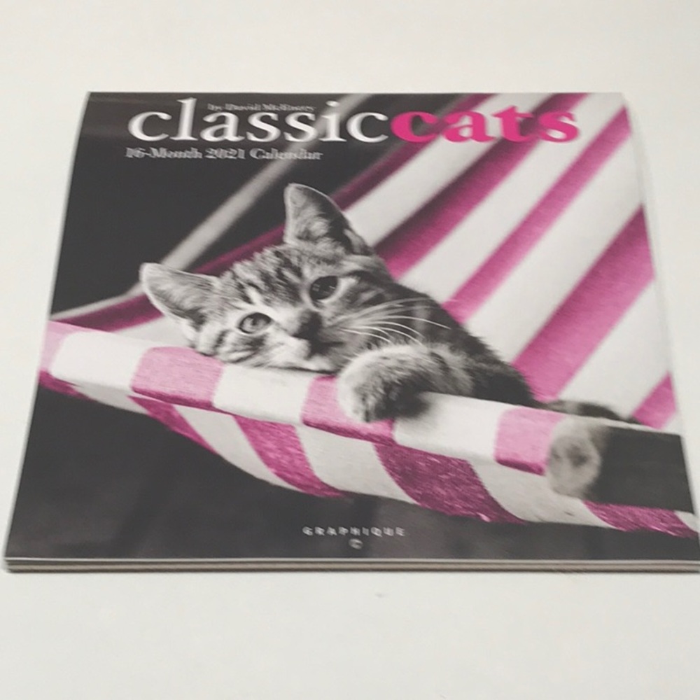 ☀️☀️New Classic Cats 2021 Calendar